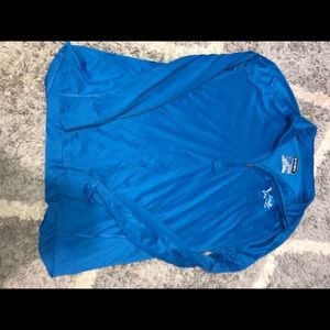 Detroit lions half-zip